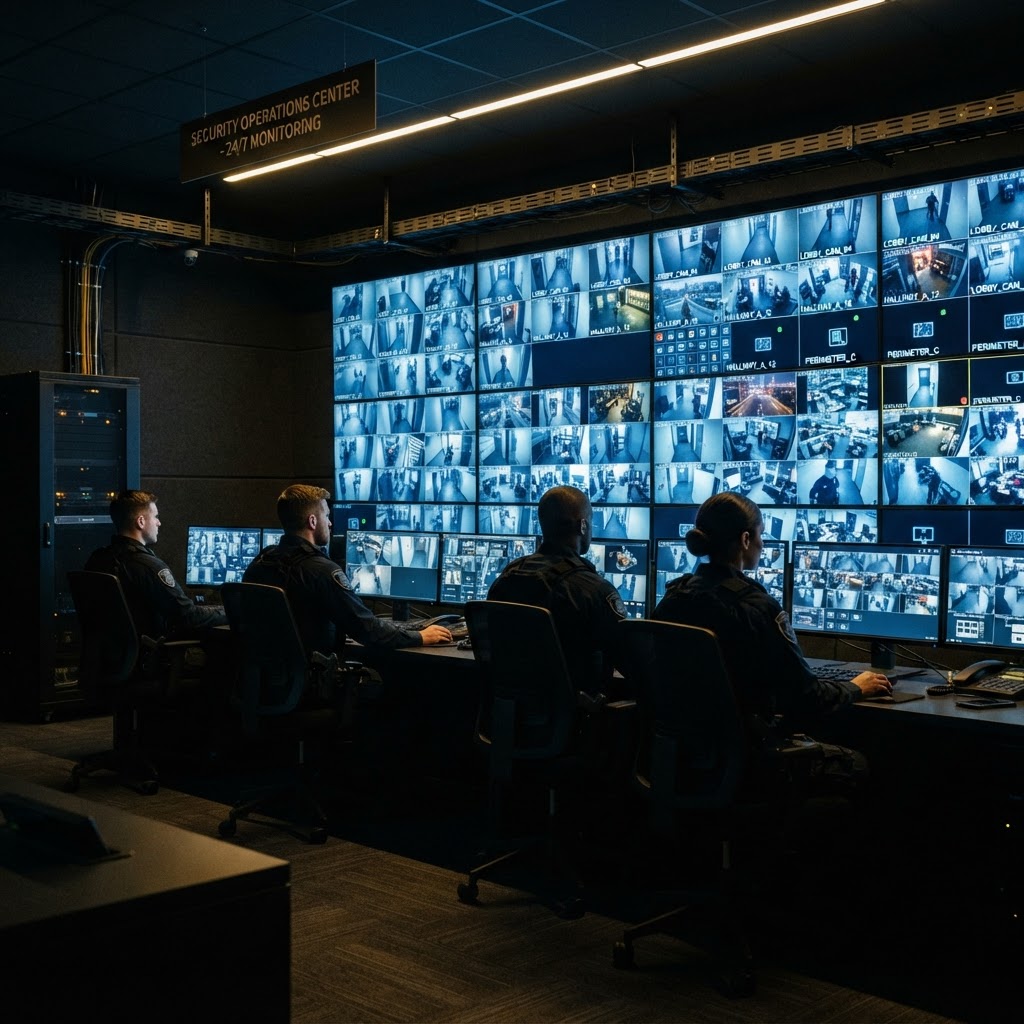 CCTV Monitoring operation